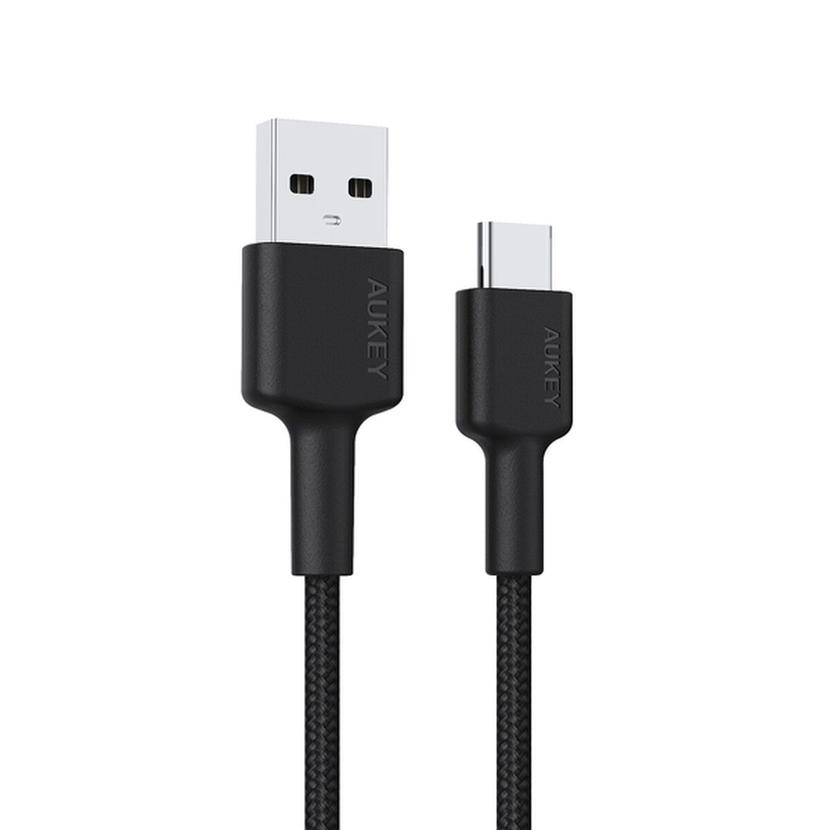Kabel USB till Lightning Aukey CB-CD30 Svart 90 cm